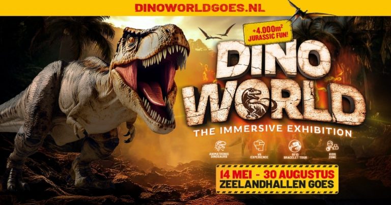 Libéma en Eventim Benelux breiden samenwerking uit voor Dino World 2026 in Zeelandhallen
